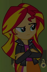 Size: 381x579 | Tagged: safe, derpibooru import, screencap, sunset shimmer, equestria girls, equestria girls (movie), cropped, solo