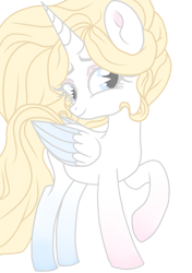 Size: 1512x2150 | Tagged: safe, artist:sajimex, derpibooru import, oc, oc only, oc:angel (min), alicorn, angel, pegasus, pony, dissociative identity disorder, female, mare, simple background, solo, transparent background