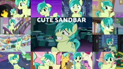 Size: 1280x721 | Tagged: safe, derpibooru import, edit, edited screencap, editor:quoterific, screencap, berry blend, berry bliss, citrine spark, clever musings, end zone, fire quacker, sandbar, smolder, sugar maple, summer breeze, yona, dragon, earth pony, pony, a matter of principals, school daze, school raze, season 8, season 9, she's all yak, the ending of the end, the hearth's warming club, uprooted, what lies beneath, blushing, cute, friendship student, sandabetes
