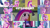 Size: 1280x721 | Tagged: safe, derpibooru import, edit, edited screencap, editor:quoterific, screencap, princess cadance, princess flurry heart, rarity, shining armor, twilight sparkle, alicorn, unicorn, a canterlot wedding, a flurry of emotions, games ponies play, once upon a zeppelin, princess spike (episode), season 2, the crystal empire, the crystalling, three's a crowd, cute, cutedance, female, filly, filly twilight sparkle, teen princess cadance, younger
