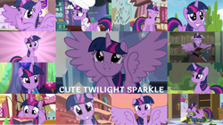 Size: 1280x719 | Tagged: safe, derpibooru import, edit, edited screencap, editor:quoterific, screencap, twilight sparkle, twilight sparkle (alicorn), unicorn twilight, alicorn, pony, unicorn, a health of information, a royal problem, castle mane-ia, look before you sleep, no second prances, one bad apple, princess spike (episode), season 1, season 4, season 5, season 6, season 8, surf and/or turf, sweet and elite, the times they are a changeling, three's a crowd, top bolt, twilight's kingdom, yakity-sax, spoiler:s08, book, book nest, chef's hat, cute, ears, eye shimmer, female, floppy ears, glowing horn, golden oaks library, hat, horn, magic, magic aura, messy mane, reading, sleeping, sleepy, solo, starry eyes, twiabetes, twilight's castle, wingding eyes