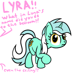 Size: 2000x2000 | Tagged: safe, artist:dafiltafish, derpibooru import, lyra heartstrings, pony, unicorn, implied bon bon, l.u.l.s., pink text, simple background, text, transparent background