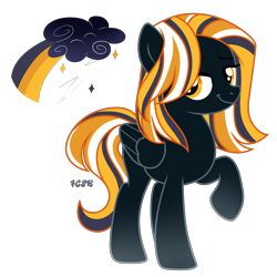 Size: 3500x3500 | Tagged: artist needed, safe, derpibooru import, oc, oc only, oc:thundercloud, pegasus, auction, female, mare, reference sheet, simple background, solo, transparent background