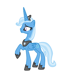 Size: 766x900 | Tagged: safe, artist:sunstar991, derpibooru import, trixie, alicorn, alicornified, race swap, trixiecorn