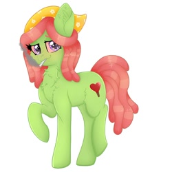 Size: 2000x2000 | Tagged: safe, artist:splashofsweet, derpibooru import, tree hugger, earth pony, pony, chest fluff, drugs, high, looking at you, marijuana, red eyes, rollie, smiling, vulgar