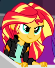 Size: 190x234 | Tagged: safe, derpibooru import, screencap, rarity, sunset shimmer, equestria girls, friendship games, cropped