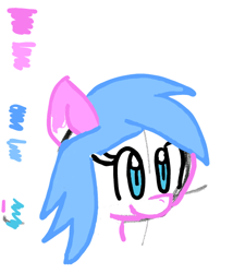 Size: 458x535 | Tagged: safe, artist:saltysel, derpibooru import, oc, oc only, earth pony, pony, bust, earth pony oc, eyelashes, female, mare, simple background, smiling, solo, white background