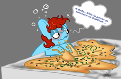 Size: 2445x1600 | Tagged: safe, artist:nootaz, derpibooru import, oc, chips, food, nachos