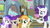 Size: 1280x720 | Tagged: safe, derpibooru import, screencap, rarity, sweetie belle, for whom the sweetie belle toils, season 4, cake, female, food, rarity looking at food, solo