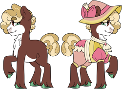 Size: 1901x1384 | Tagged: safe, artist:kryptidkitty, derpibooru import, chancellor puddinghead, earth pony, pony, redesign, solo