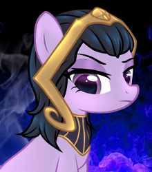 Size: 2083x2371 | Tagged: safe, artist:megabait, derpibooru import, earth pony, pony, liliana vess, magic the gathering, ponified