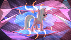 Size: 3840x2160 | Tagged: safe, artist:laszlvfx, artist:thatusualguy06, derpibooru import, edit, clear sky, pony, unicorn, faic, female, lidded eyes, mare, raised hoof, raised leg, solo, vector, wallpaper, wallpaper edit