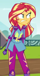 Size: 319x595 | Tagged: safe, derpibooru import, screencap, sunset shimmer, equestria girls, friendship games, angry, cropped, gritted teeth, solo