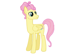 Size: 1024x768 | Tagged: safe, derpibooru import, fluttershy, zephyr breeze, palette swap, recolor, simple background, solo, transparent background