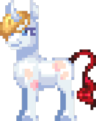 Size: 210x264 | Tagged: safe, artist:agdapl, derpibooru import, pony, unicorn, horn, male, pixel art, ponified, pyro, simple background, smiling, solo, stallion, team fortress 2, transparent background