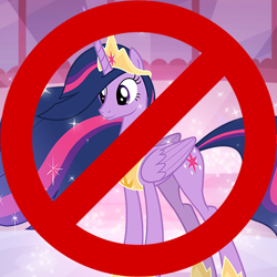 Size: 485x485 | Tagged: safe, edit, edited screencap, screencap, princess twilight 2.0, twilight sparkle, twilight sparkle (alicorn), alicorn, pony, the last problem, cropped, female, mare, op is a cuck, solo