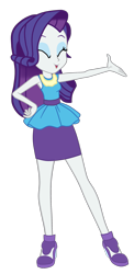 Size: 1249x2562 | Tagged: safe, artist:gmaplay, derpibooru import, rarity, better together, equestria girls, street chic, cute, eyes closed, female, hand on hip, raribetes, rarity peplum dress, solo