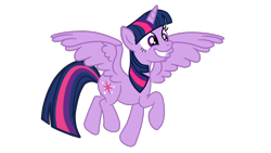 Size: 2700x1519 | Tagged: safe, artist:gmaplay, derpibooru import, twilight sparkle, twilight sparkle (alicorn), alicorn, pony, cute, female, flying, high res, mare, twiabetes