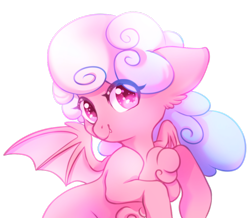 Size: 898x782 | Tagged: safe, artist:naughtydoodles, derpibooru import, oc, oc:haiky haiku, bat pony, cute, female, solo