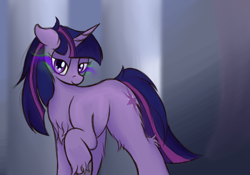 Size: 2000x1400 | Tagged: safe, artist:ahorseofcourse, twilight sparkle, unicorn, corrupted, corrupted twilight sparkle, looking at you, solo