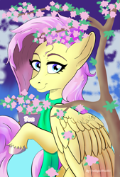 Size: 1181x1748 | Tagged: safe, artist:twilightwolf91, derpibooru import, fluttershy, pegasus, pony, spoiler:mlp friendship is forever, art, cute, fanart, food, tea