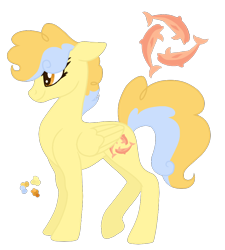 Size: 900x1000 | Tagged: safe, artist:magicuniclaws, derpibooru import, oc, pegasus, pony, female, magical lesbian spawn, mare, offspring, parent:sapphire shores, parent:spitfire, simple background, solo, transparent background