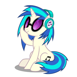 Size: 1080x1080 | Tagged: safe, artist:dashiesparkle, derpibooru import, dj pon-3, vinyl scratch, pony, unicorn, uncommon bond, female, headphones, mare, simple background, solo, svg, transparent background, vector