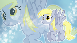 Size: 1920x1080 | Tagged: safe, artist:doctor-g, artist:pegasski, derpibooru import, edit, derpy hooves, pegasus, pony, female, mare, wings, zoom layer