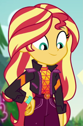 Size: 601x910 | Tagged: safe, derpibooru import, screencap, sunset shimmer, better together, equestria girls, sunset's backstage pass!, cropped, solo