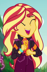 Size: 617x942 | Tagged: safe, derpibooru import, screencap, sunset shimmer, better together, equestria girls, sunset's backstage pass!, cropped, solo