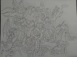 Size: 2592x1944 | Tagged: safe, artist:artistic20xl, artist:josejr22, artist:princebluemoon3, derpibooru import, fizzlepop berrytwist, ocellus, princess cadance, princess ember, princess skystar, queen novo, silverstream, smolder, tempest shadow, twilight sparkle, twilight sparkle (alicorn), yona, zecora, alicorn, changedling, changeling, classical hippogriff, dragon, hippogriff, pony, unicorn, yak, zebra, my little pony: the movie, dragoness, female, high res, mare, sumo