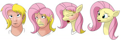 Size: 1548x516 | Tagged: safe, artist:acesential, artist:tf-sential, fluttershy, pegasus, transformation