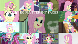 Size: 1280x722 | Tagged: safe, derpibooru import, edit, edited screencap, editor:quoterific, screencap, fluttershy, rarity, roseluck, sci-twi, twilight sparkle, bird, owl, a fine line, a little birdie told me, better together, costume conundrum, costume conundrum: sunset shimmer, epic fails (equestria girls), eqg summertime shorts, equestria girls, equestria girls (movie), legend of everfree, mirror magic, opening night, pet project, rainbow rocks, rollercoaster of friendship, shake your tail, sunset's backstage pass!, the road less scheduled, the road less scheduled: fluttershy, spoiler:eqg specials, camp everfree outfits, chalkboard, clothes, cute, cutie mark, cutie mark on clothes, eyes closed, flutterpunk, geode of fauna, hairpin, jewelry, juice, magical geodes, musical instrument, necklace, offscreen character, open mouth, orange juice, roller coaster, scared, shyabetes, tambourine, wall of tags