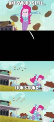 Size: 601x1347 | Tagged: safe, derpibooru import, edit, edited screencap, screencap, pinkie pie, better together, equestria girls, holidays unwrapped, blizzard or bust, caption, food, image macro, one piece, potato, text