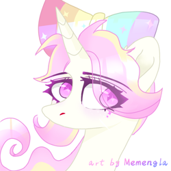 Size: 1200x1200 | Tagged: safe, artist:memengla, derpibooru import, oc, oc:memengla, unicorn