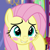 Size: 1080x1080 | Tagged: safe, derpibooru import, screencap, fluttershy, pegasus, pony, best gift ever, blushing, cropped, cute, female, lip bite, mare, shyabetes, smiling, solo