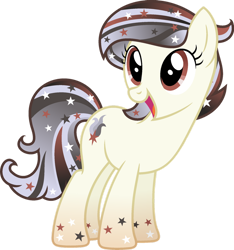 Size: 1024x1093 | Tagged: safe, artist:pegasski, derpibooru import, oc, oc:galaxy gleam, earth pony, pony, base used, female, mare, simple background, solo, transparent background, universe pony