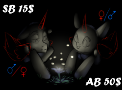 Size: 1500x1110 | Tagged: safe, derpibooru import, oc, alicorn, earth pony, pegasus, pony, unicorn, advertisement, canon, canon x oc, commission, commission info, digital art, love, night, paypal, ych sketch, your character here