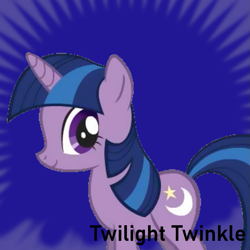 Size: 819x819 | Tagged: safe, derpibooru import, edit, twilight sparkle, twilight twinkle, unicorn twilight, pony, unicorn, derpibooru, female, mare, meta, recolor, show bible, smiling, solo, spoilered image joke