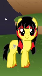 Size: 828x1472 | Tagged: safe, derpibooru import, oc, oc:shena, earth pony, pony creator, cutie mark, looking at you