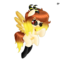 Size: 3000x3000 | Tagged: safe, artist:princessmoonsilver, derpibooru import, oc, oc:vainille clashier, pegasus, pony, female, horns, mare, simple background, solo, sunglasses, transparent background