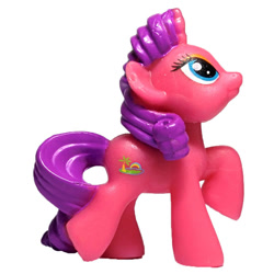 Size: 600x600 | Tagged: safe, derpibooru import, pony, unicorn, blind bag, eyeshadow, island rainbow, makeup, photo, raised hoof, raised leg, recolor, solo, toy