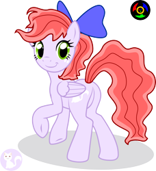 Size: 2308x2530 | Tagged: safe, artist:kyoshyu, derpibooru import, oc, oc:arianna, pegasus, pony, female, high res, mare, simple background, solo, transparent background