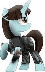 Size: 1966x3145 | Tagged: safe, artist:lincolnbrewsterfan, derpibooru exclusive, derpibooru import, oc, oc only, oc:tanya adams, pony, unicorn, my little pony: the movie, .svg available, allied nations, bag, belt, belt buckle, bobcut, camouflage, clothes, determined, determined face, determined look, determined smile, dual wield, female, gun, handgun, high res, holster, horn, inkscape, inspired by another artist, jacket, knife, logo, looking up, m1911, mare, movie accurate, neck line, pants, pistol, pocketknife, ponified, pose, raised hoof, raised leg, red alert, red alert 2, saddle bag, simple background, smiling, solo, straps, svg, transparent background, unicorn oc, vector, weapon, zipper