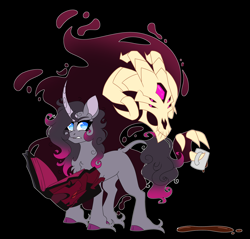 Size: 5798x5536 | Tagged: safe, artist:crazysketch101, derpibooru import, fhtng th§ ¿nsp§kbl, oleander, classical unicorn, pony, unicorn, them's fightin' herds, cloven hooves, community related, fanart, fred, leonine tail, request, unshorn fetlocks