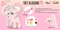Size: 3038x1552 | Tagged: safe, artist:maiii-san, derpibooru import, oc, oc only, pony, unicorn, duo, female, glowing horn, gradient background, horn, mare, reference sheet, story included, unamused, unicorn oc