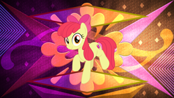 Size: 3840x2160 | Tagged: safe, artist:jhayarr23, artist:laszlvfx, derpibooru import, edit, apple bloom, pony, adorabloom, cute, older, solo, wallpaper, wallpaper edit