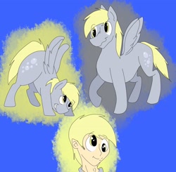 Size: 2683x2626 | Tagged: safe, artist:marmerso, derpibooru import, derpy hooves, dopey hooves, human, pegasus, pony, humanized, male, rule 63, solo, stallion