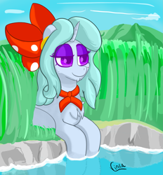 Size: 1859x2006 | Tagged: safe, artist:vinca, derpibooru import, oc, pony, solo, water