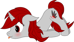 Size: 12261x6913 | Tagged: safe, artist:waveywaves, derpibooru import, oc, oc only, oc:waves, pony, unicorn, absurd resolution, female, horn, mare, simple background, solo, tongue, tongue out, transparent background, unicorn oc